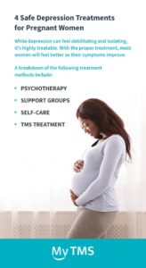 Safe depression treatment for pregnant women