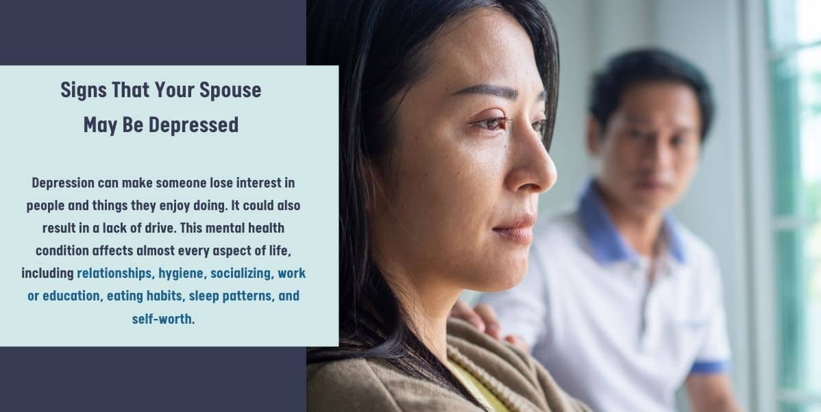 Signs That Your Spouse May Be Depressed